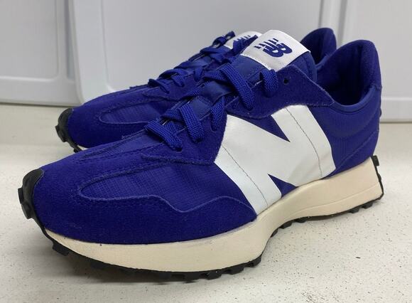 NEW W/O BOX Men New Balance 327 suede royal blue shoes sneakers MS327GA, 8.5 main image 7